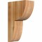 Ekena Millwork Crestline Rough Sawn Corbel, Western Red Cedar, 6"W x 12"D x 20"H COR06X12X20CRE00RWR - alternate 1